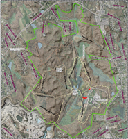 Cumberland Monastery Trails Map